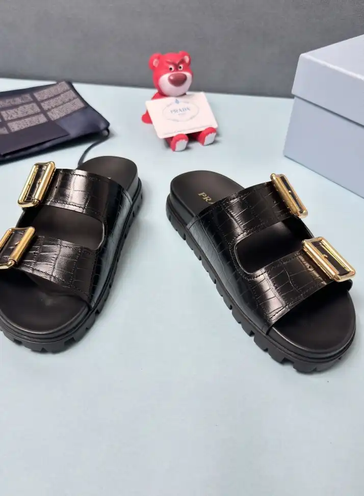 hype Prada Slippers