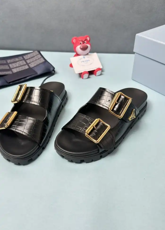 hype Prada Slippers