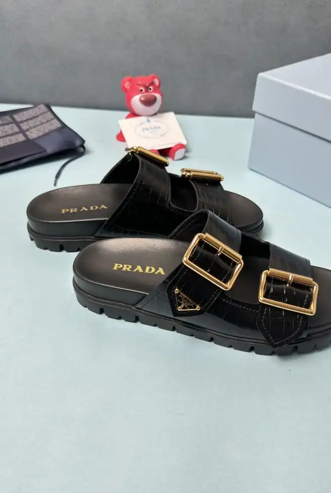 hype Prada Slippers