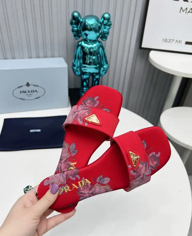 hype Prada Slippers