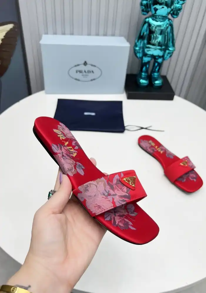 hype Prada Slippers