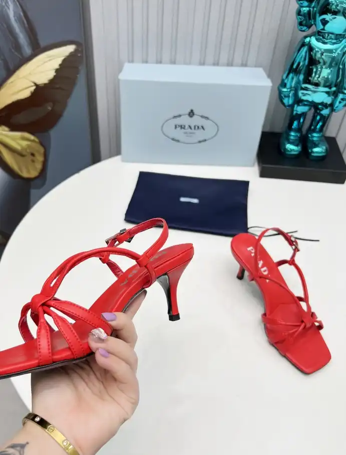 hype Prada Sandals