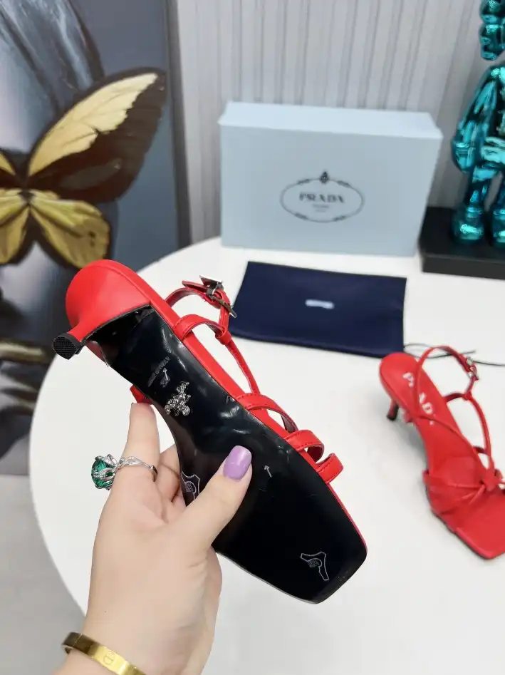 hype Prada Sandals