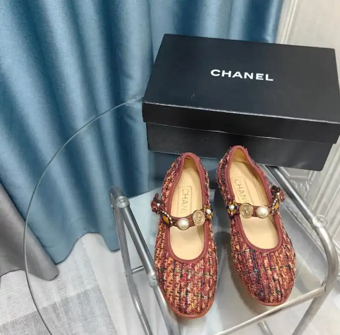 hype Chanel Flat Shoes