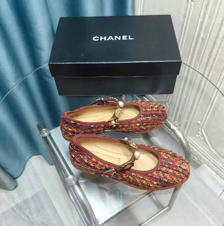 hype Chanel Flat Shoes