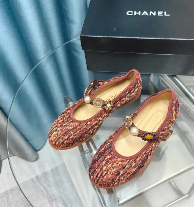 hype Chanel Flat Shoes