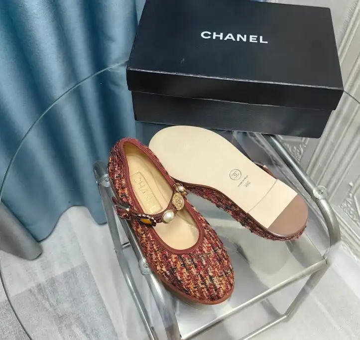 hype Chanel Flat Shoes