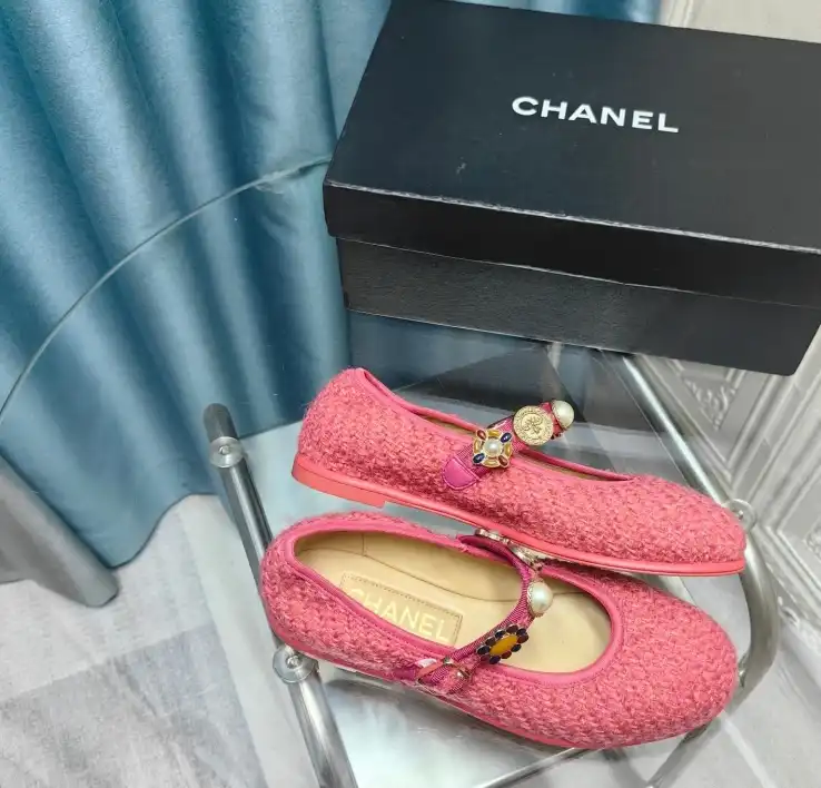 hype Chanel Flat Shoes