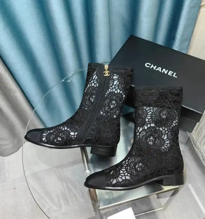 hype Chanel Boots