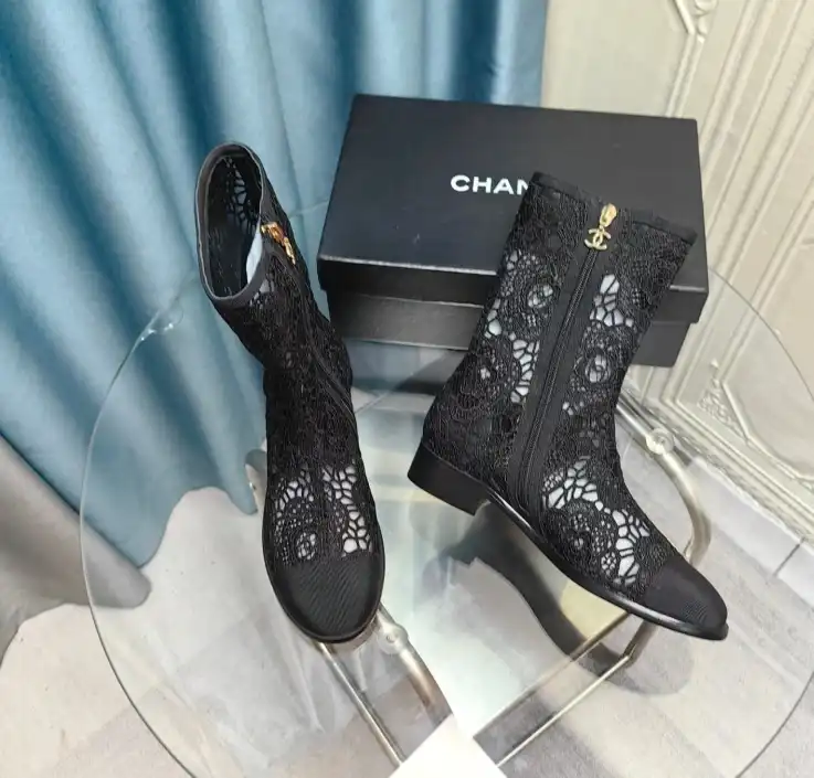 hype Chanel Boots