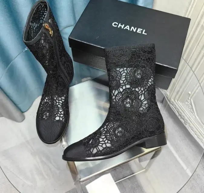 hype Chanel Boots