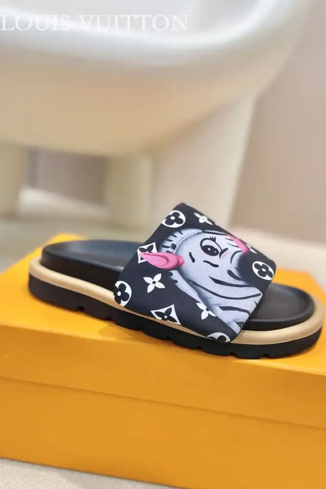 hype LV Slippers