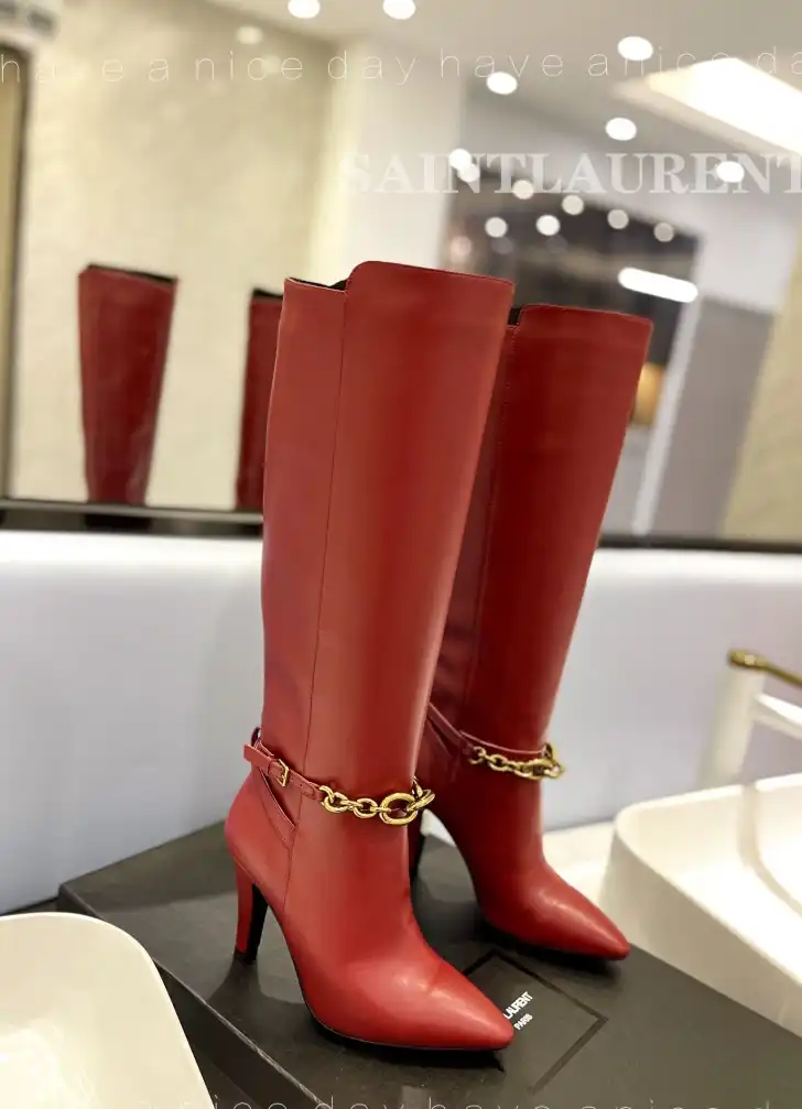 hype YSL Boots