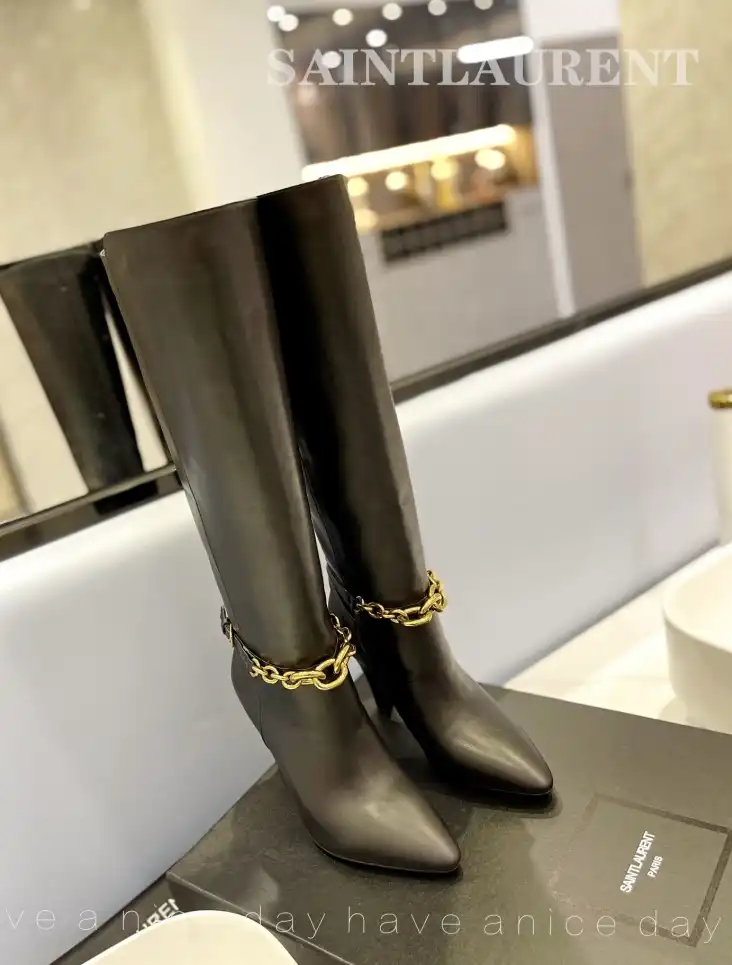 hype YSL Boots