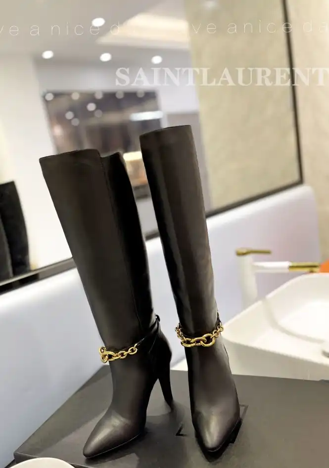 hype YSL Boots