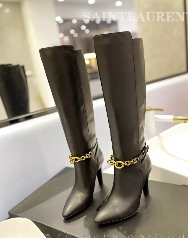 hype YSL Boots