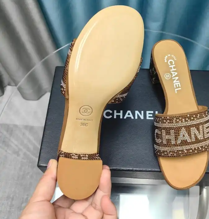 hype Chanel Slippers