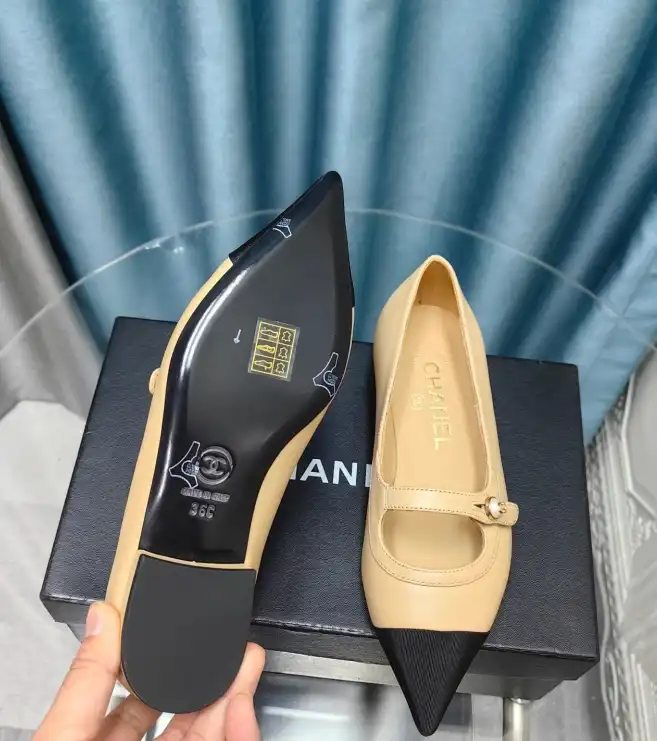 hype Chanel Flat Shoes