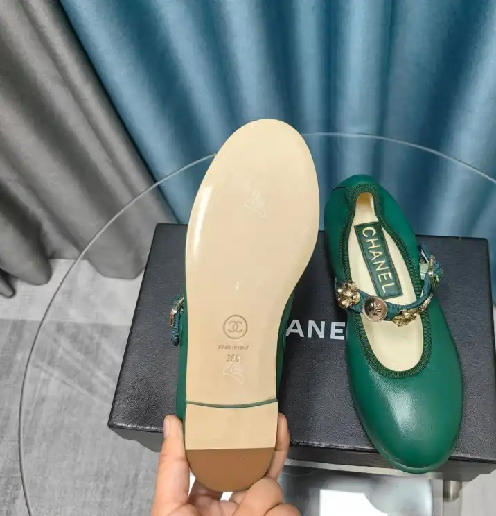 hype Chanel Flat Shoes