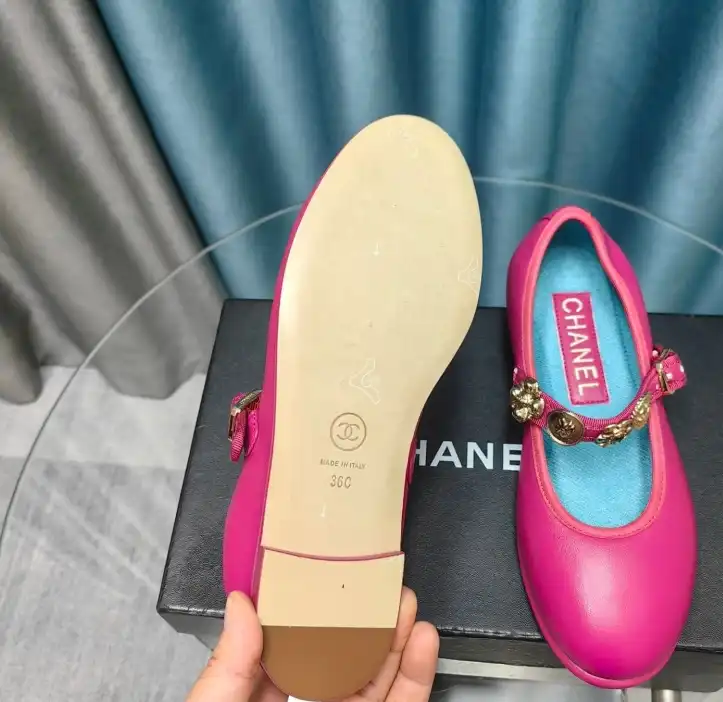 hype Chanel Flat Shoes