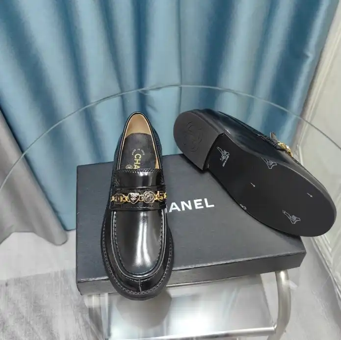 hype Chanel Leather Shoes