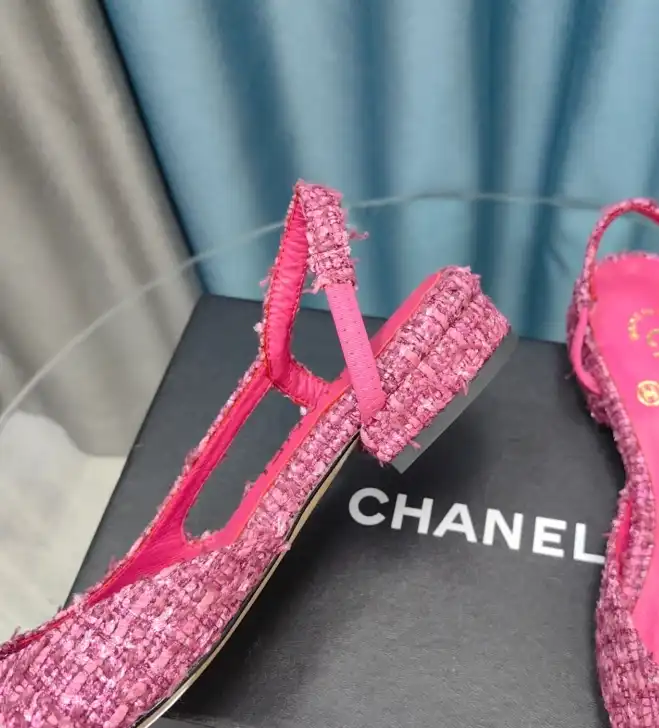 hype Chanel Flat Shoes