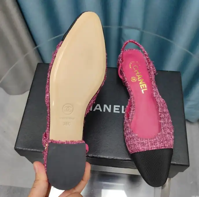 hype Chanel Flat Shoes