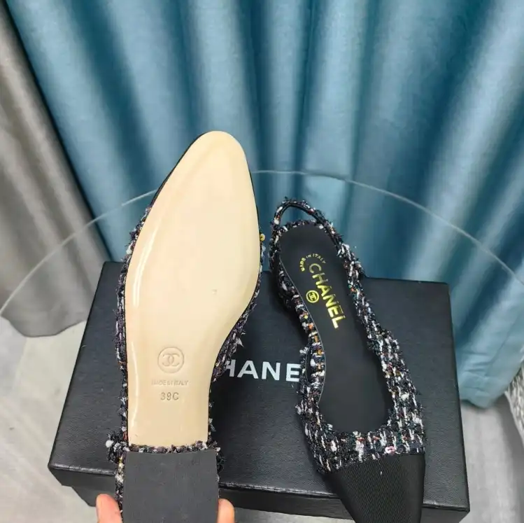 hype Chanel Flat Shoes