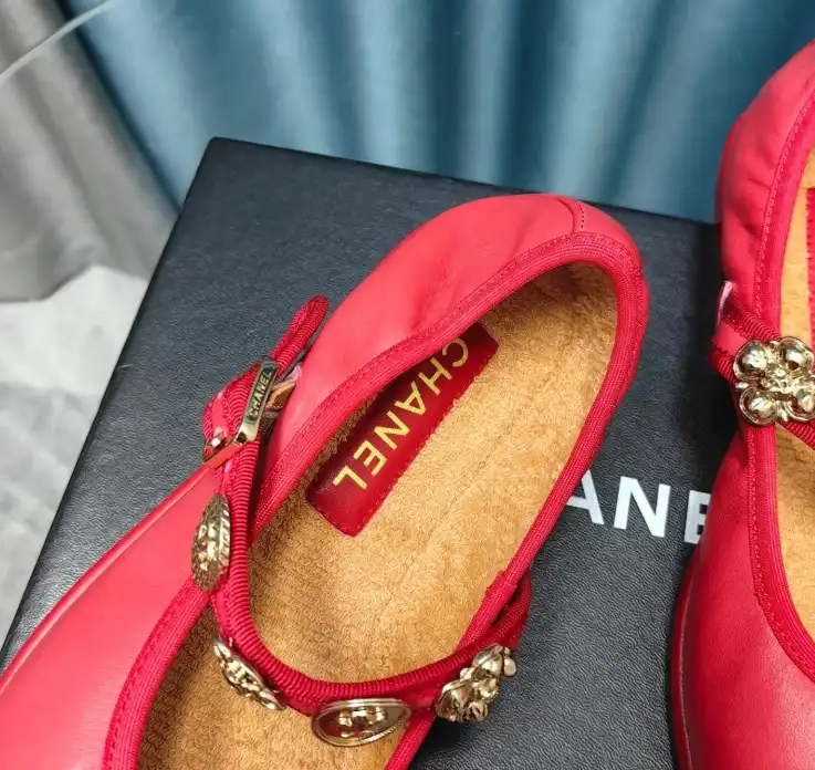 hype Chanel Flat Shoes