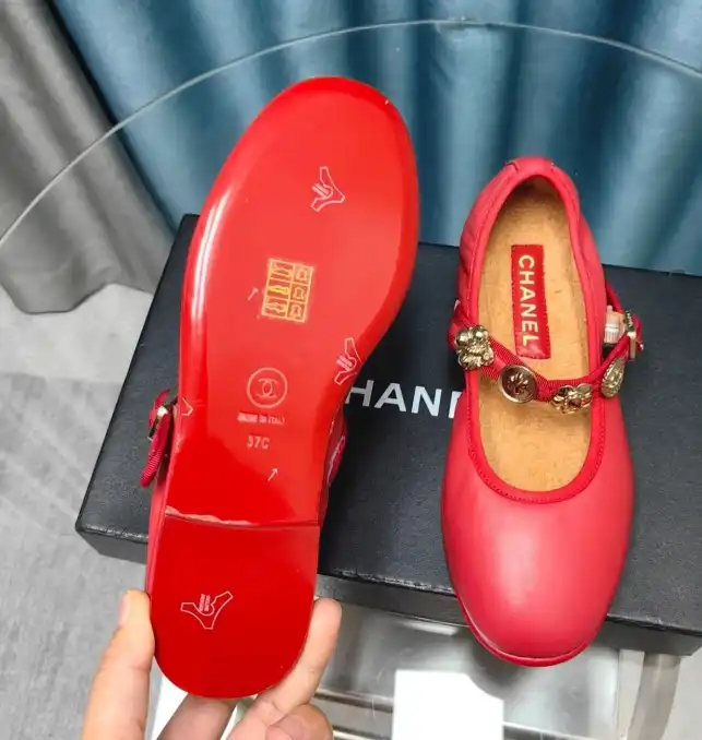 hype Chanel Flat Shoes