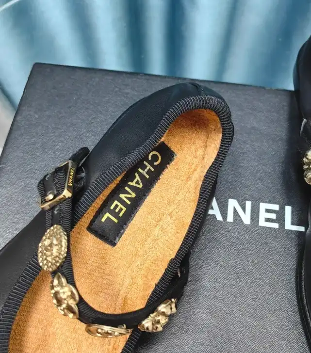 hype Chanel Flat Shoes