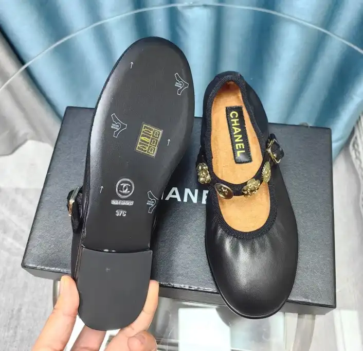 hype Chanel Flat Shoes