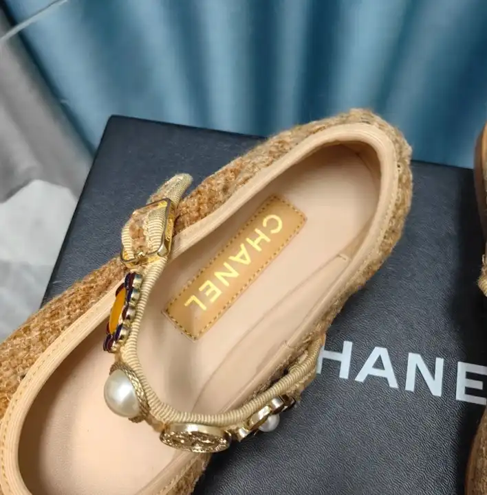 hype Chanel Flat Shoes