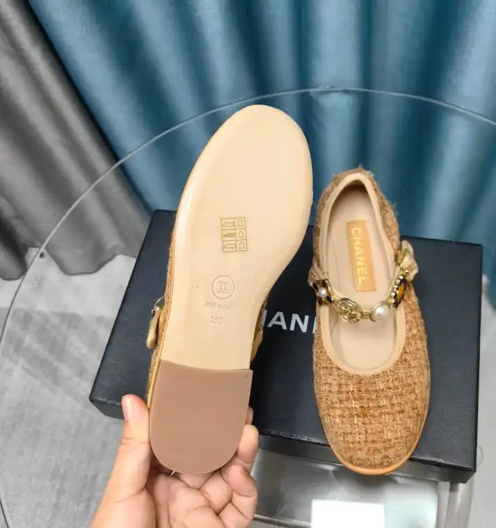 hype Chanel Flat Shoes