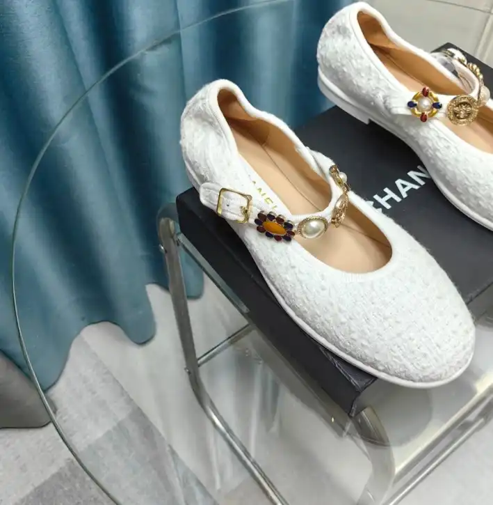 hype Chanel Flat Shoes