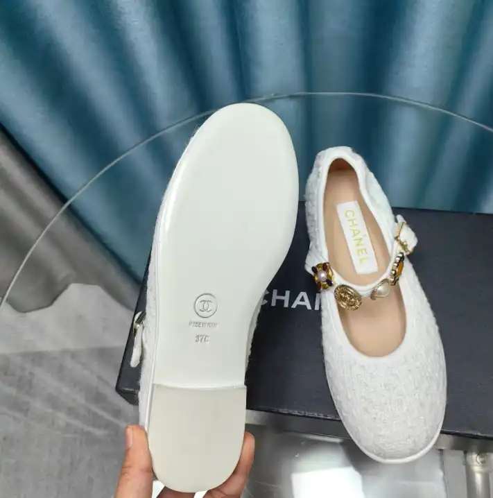 hype Chanel Flat Shoes