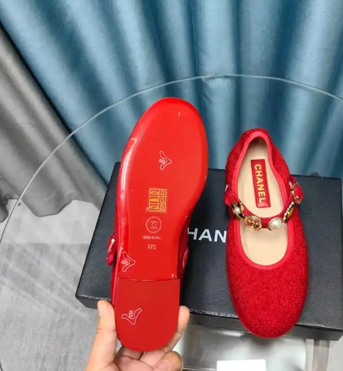 hype Chanel Flat Shoes