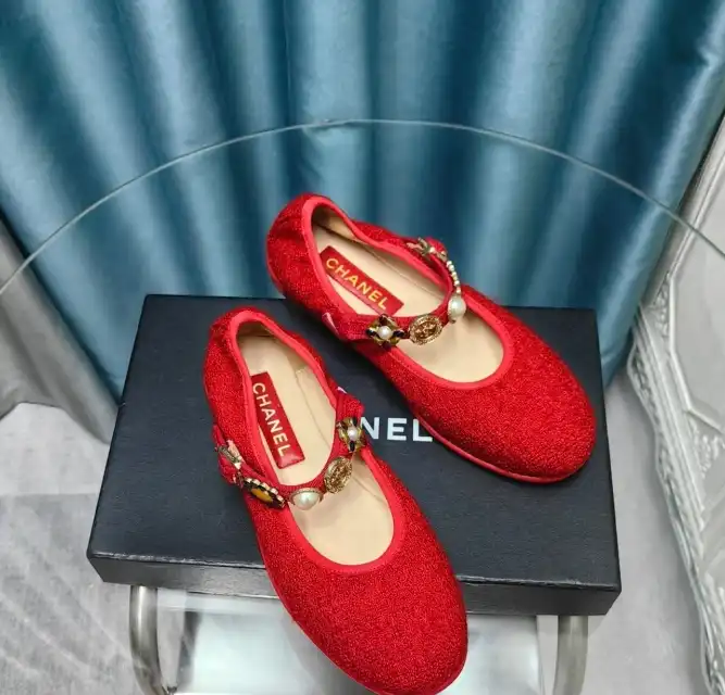 hype Chanel Flat Shoes