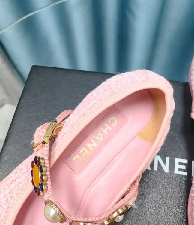 hype Chanel Flat Shoes