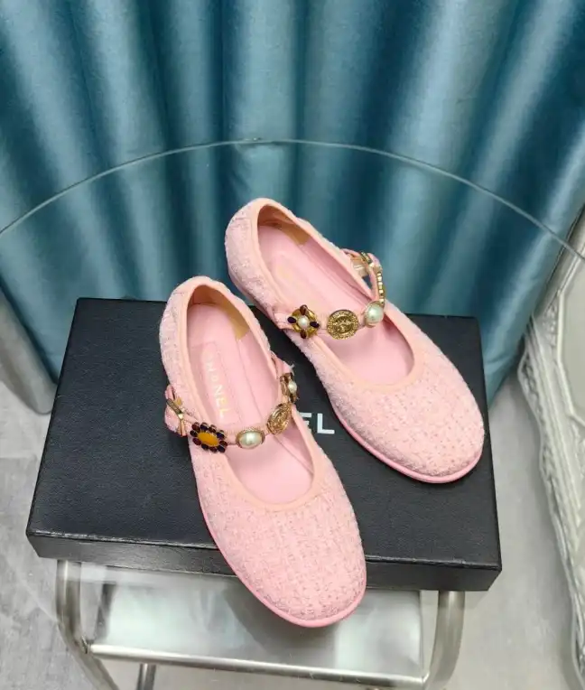 hype Chanel Flat Shoes