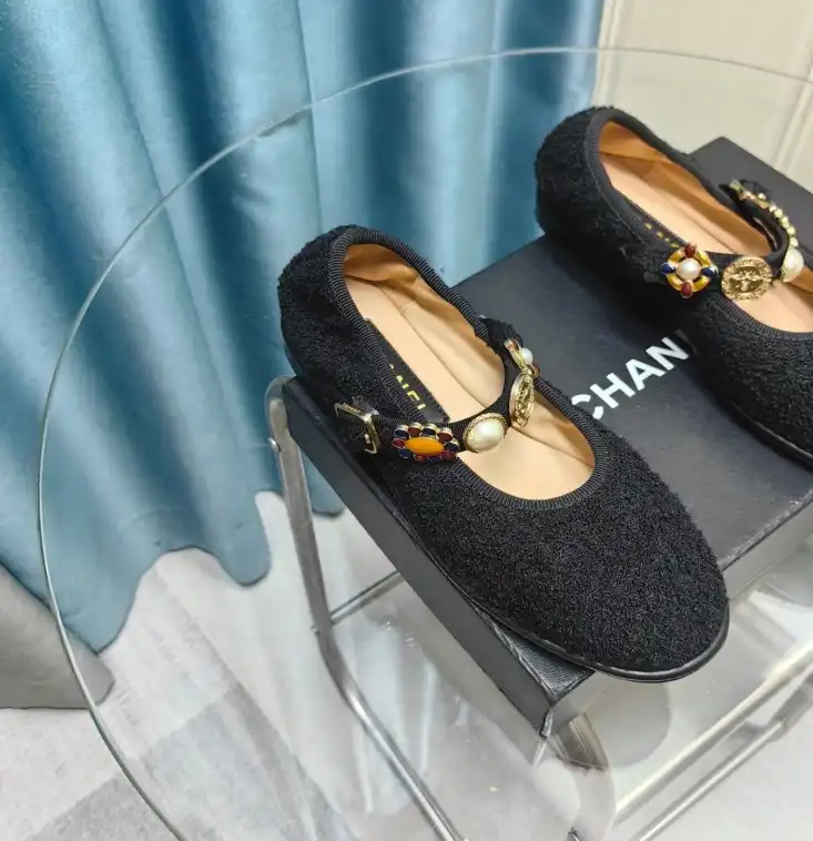 hype Chanel Flat Shoes