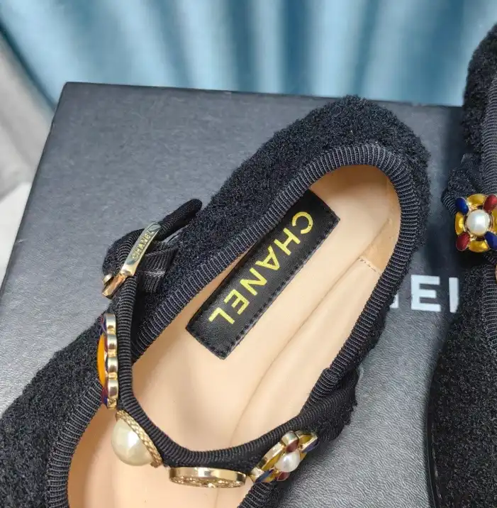 hype Chanel Flat Shoes