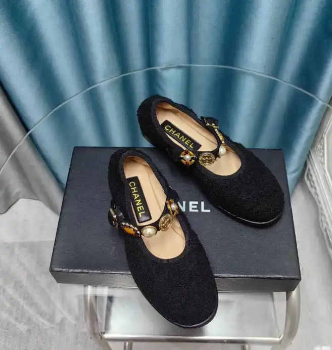 hype Chanel Flat Shoes