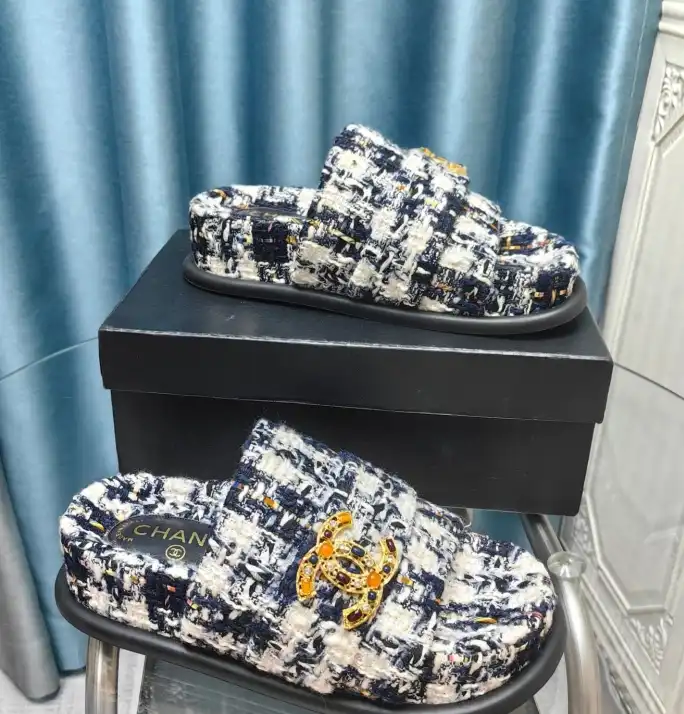 hype Chanel Slippers