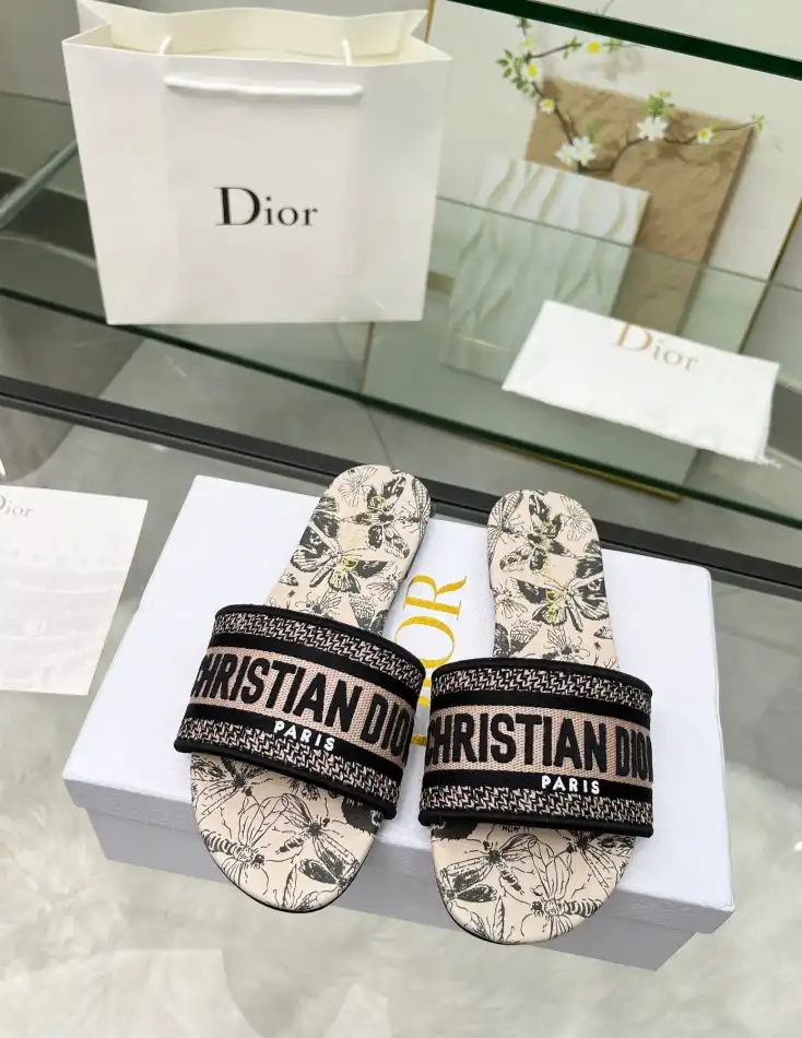 hype Christian Dior Slippers