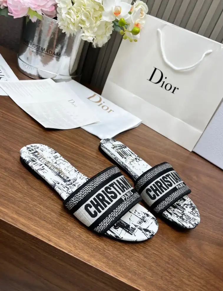 hype Christian Dior Slippers