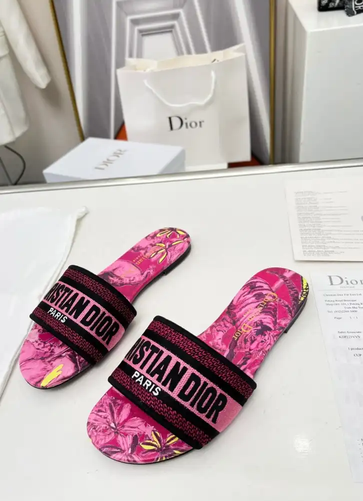 hype Christian Dior Slippers