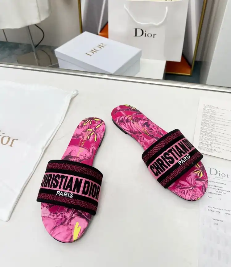 hype Christian Dior Slippers