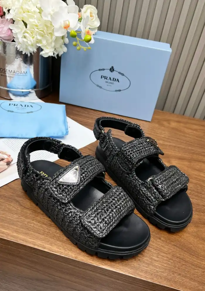 hype Prada Sandals