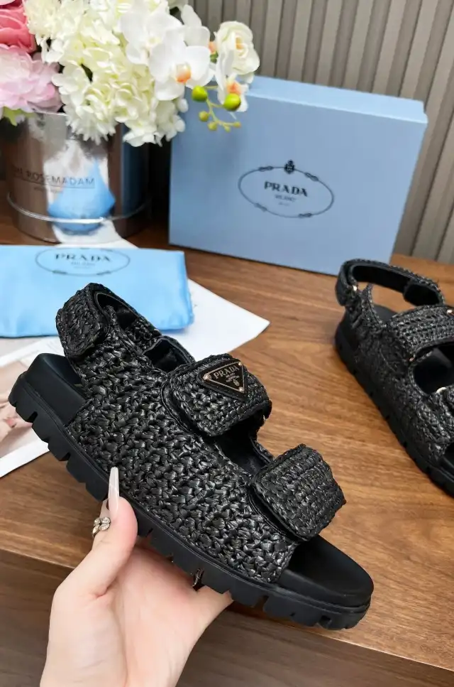 hype Prada Sandals